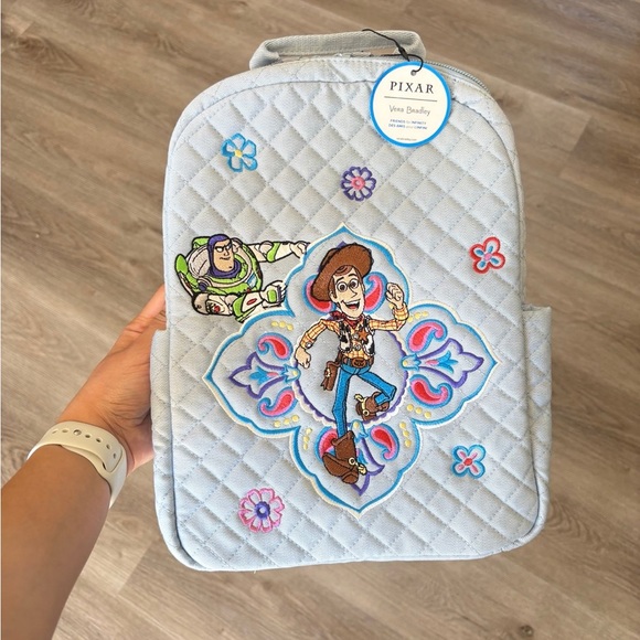 NEW Vera Bradley Disney Pixar Small Backpack - Picture 1 of 10